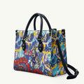 Western Bulldogs ANZAC Day Leather Bag Aboriginal Dot Art Indigenous Australian Cultural