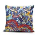 Western Bulldogs ANZAC Day Pillow Cover Aboriginal Dot Art Indigenous Australian Cultural