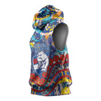 Western Bulldogs ANZAC Day Sleeveless Hoodie Aboriginal Dot Art Indigenous Australian Cultural