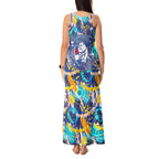 Western Bulldogs ANZAC Day Tank Maxi Dress Aboriginal Dot Art Indigenous Australian Cultural