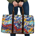 Western Bulldogs ANZAC Day Travel Bag Aboriginal Dot Art Indigenous Australian Cultural