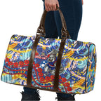 Western Bulldogs ANZAC Day Travel Bag Aboriginal Dot Art Indigenous Australian Cultural