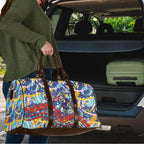 Western Bulldogs ANZAC Day Travel Bag Aboriginal Dot Art Indigenous Australian Cultural