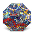 Western Bulldogs ANZAC Day Umbrella Aboriginal Dot Art Indigenous Australian Cultural