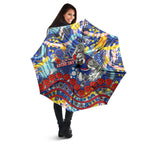 Western Bulldogs ANZAC Day Umbrella Aboriginal Dot Art Indigenous Australian Cultural