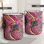 Brisbane Lions ANZAC Day Laundry Basket Indigenous Poppy Remembrance Lion Warrior