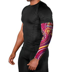 Brisbane Lions ANZAC Day Arm Sleeves Indigenous Poppy Remembrance Lion Warrior