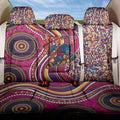 Brisbane Lions ANZAC Day Back Car Seat Cover Indigenous Poppy Remembrance Lion Warrior