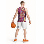 Brisbane Lions ANZAC Day Basketball Jersey Indigenous Poppy Remembrance Lion Warrior