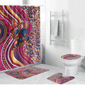 Brisbane Lions ANZAC Day Bathroom Set Indigenous Poppy Remembrance Lion Warrior