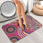 Brisbane Lions ANZAC Day Bathroom Set Indigenous Poppy Remembrance Lion Warrior