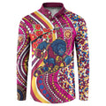 Brisbane Lions ANZAC Day Button Sweatshirt Indigenous Poppy Remembrance Lion Warrior