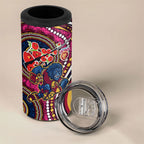 Brisbane Lions ANZAC Day 4 in 1 Can Cooler Tumbler Indigenous Poppy Remembrance Lion Warrior