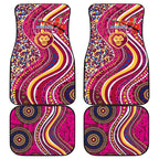 Brisbane Lions ANZAC Day Car Mats Indigenous Poppy Remembrance Lion Warrior
