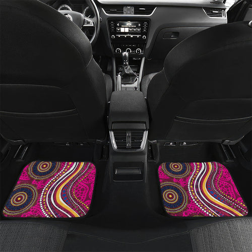 Brisbane Lions ANZAC Day Car Mats Indigenous Poppy Remembrance Lion Warrior