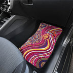 Brisbane Lions ANZAC Day Car Mats Indigenous Poppy Remembrance Lion Warrior