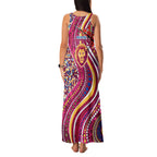 Brisbane Lions ANZAC Day Family Matching Tank Maxi Dress and Hawaiian Shirt Indigenous Poppy Remembrance Lion Warrior