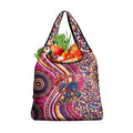 Brisbane Lions ANZAC Day Grocery Bag Indigenous Poppy Remembrance Lion Warrior