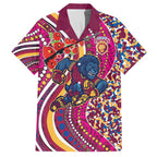 Brisbane Lions ANZAC Day Hawaiian Shirt Indigenous Poppy Remembrance Lion Warrior