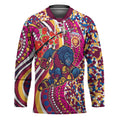 Brisbane Lions ANZAC Day Hockey Jersey Indigenous Poppy Remembrance Lion Warrior