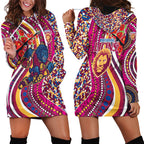 Brisbane Lions ANZAC Day Hoodie Dress Indigenous Poppy Remembrance Lion Warrior