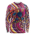 Brisbane Lions ANZAC Day Long Sleeve Shirt Indigenous Poppy Remembrance Lion Warrior