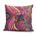 Brisbane Lions ANZAC Day Pillow Cover Indigenous Poppy Remembrance Lion Warrior