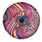 Brisbane Lions ANZAC Day Spare Tire Cover Indigenous Poppy Remembrance Lion Warrior