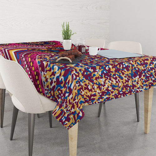 Brisbane Lions ANZAC Day Tablecloth Indigenous Poppy Remembrance Lion Warrior