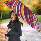 Brisbane Lions ANZAC Day Umbrella Indigenous Poppy Remembrance Lion Warrior