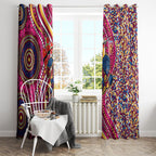 Brisbane Lions ANZAC Day Window Curtain Indigenous Poppy Remembrance Lion Warrior