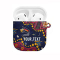 Personalized Adelaide AirPods Case Aboriginal Pattern with Graffiti Style