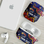Personalized Adelaide AirPods Case Aboriginal Pattern with Graffiti Style