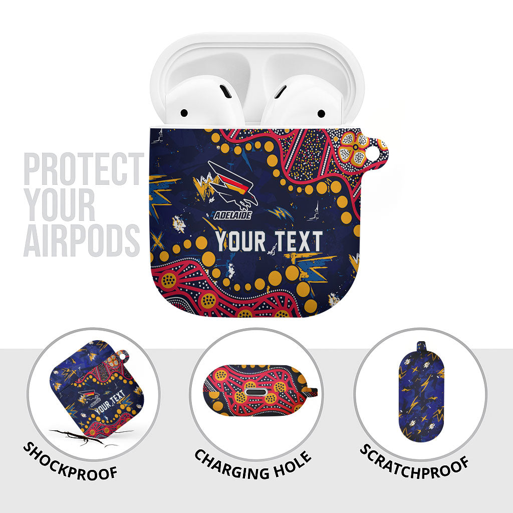 Personalized Adelaide AirPods Case Aboriginal Pattern with Graffiti Style