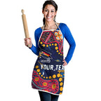 Personalized Adelaide Apron Aboriginal Pattern with Graffiti Style