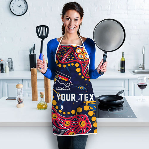 Personalized Adelaide Apron Aboriginal Pattern with Graffiti Style