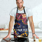 Personalized Adelaide Apron Aboriginal Pattern with Graffiti Style