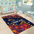 Personalized Adelaide Area Rug Aboriginal Pattern with Graffiti Style
