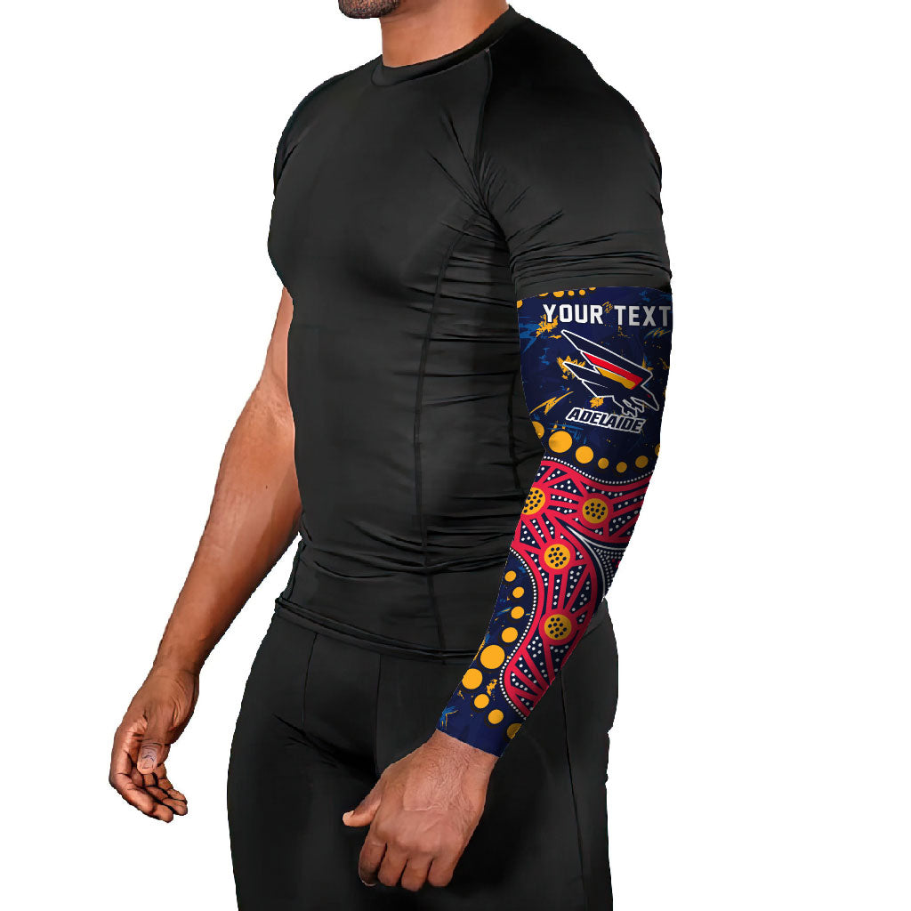 Personalized Adelaide Arm Sleeves Aboriginal Pattern with Graffiti Style