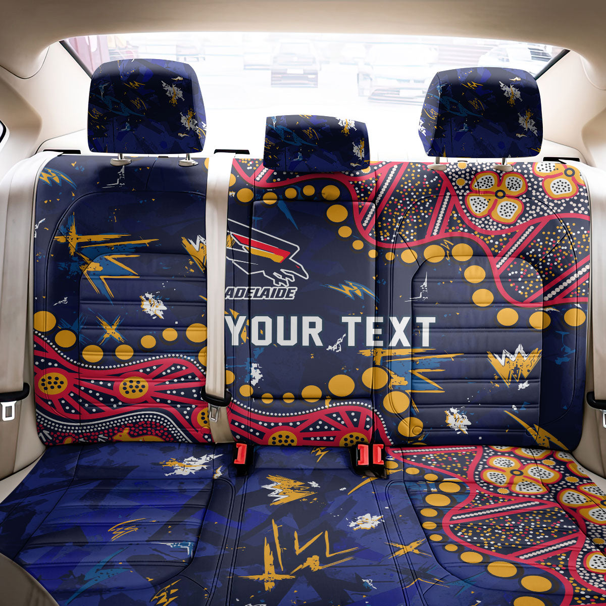 Personalized Adelaide Back Car Seat Cover Aboriginal Pattern with Graffiti Style