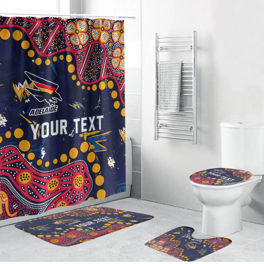 Personalized Adelaide Bathroom Set Aboriginal Pattern with Graffiti Style