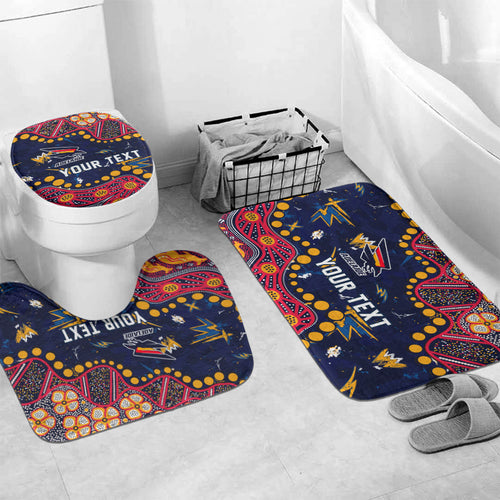 Personalized Adelaide Bathroom Set Aboriginal Pattern with Graffiti Style