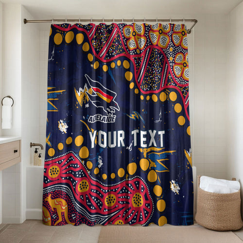 Personalized Adelaide Bathroom Set Aboriginal Pattern with Graffiti Style