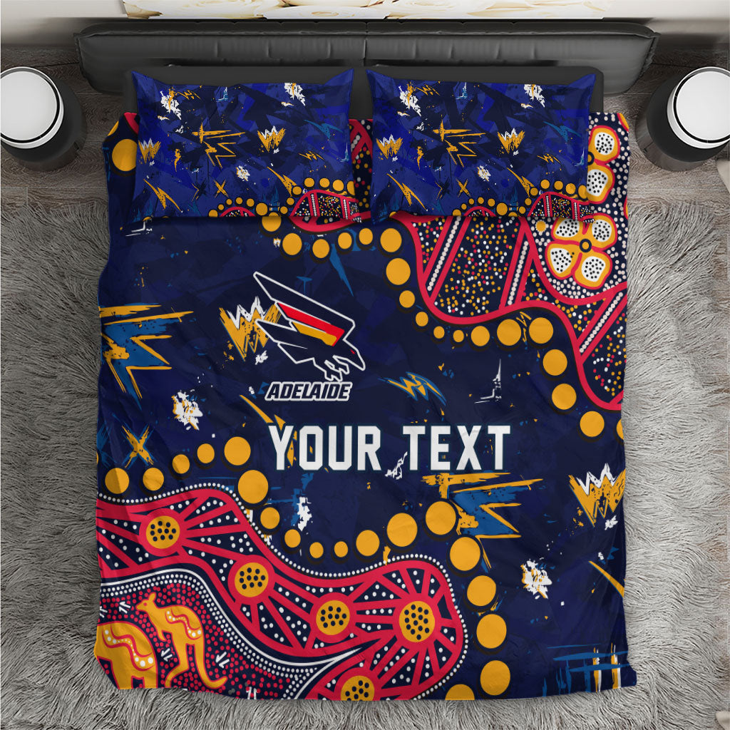 Personalized Adelaide Bedding Set Aboriginal Pattern with Graffiti Style