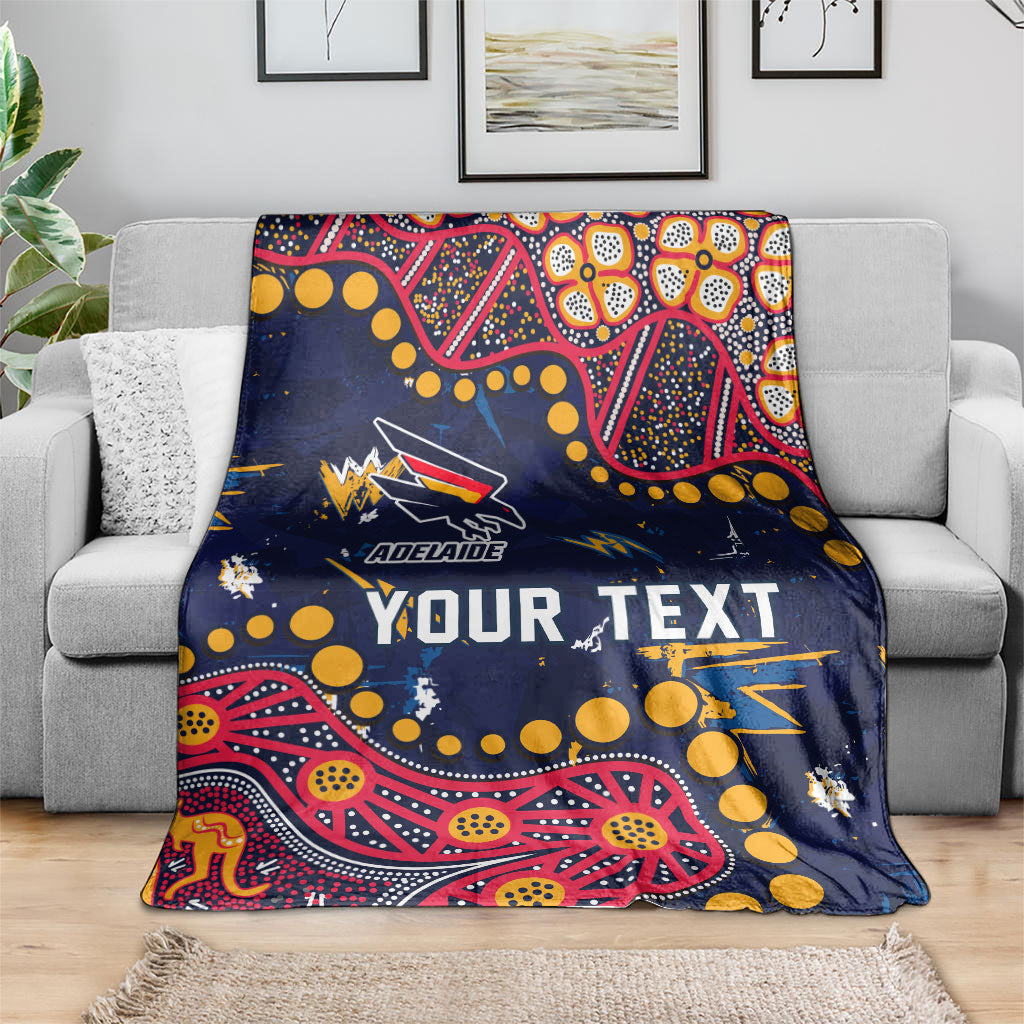 Personalized Adelaide Blanket Aboriginal Pattern with Graffiti Style
