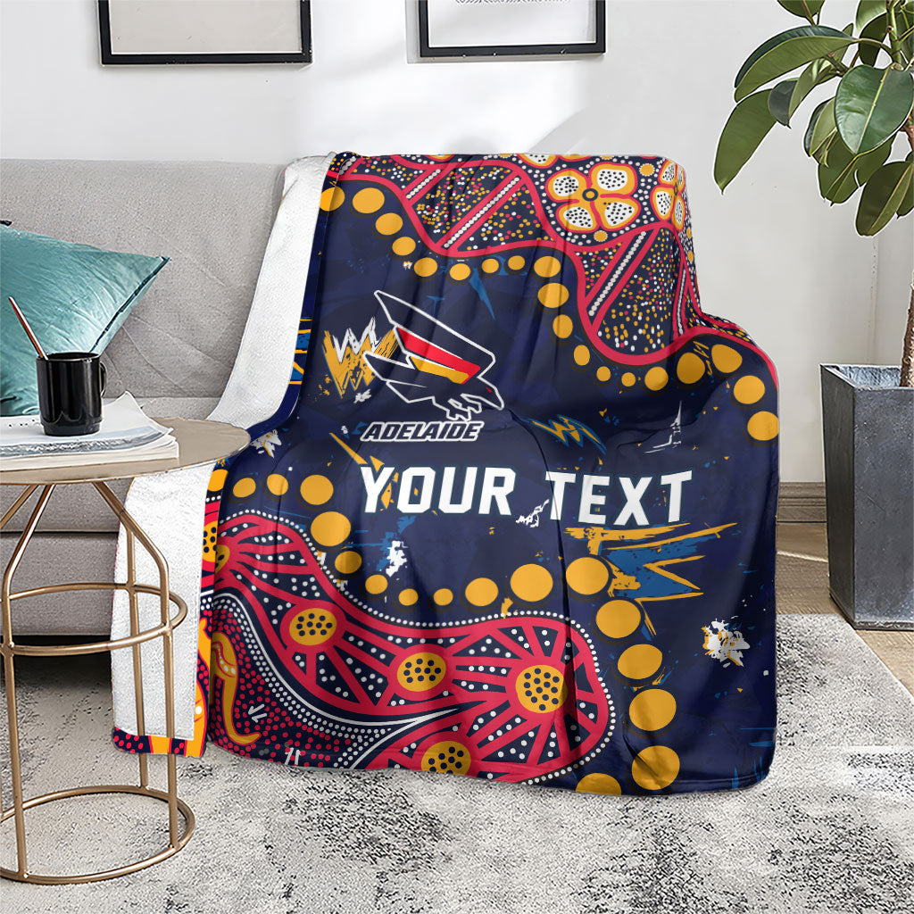 Personalized Adelaide Blanket Aboriginal Pattern with Graffiti Style