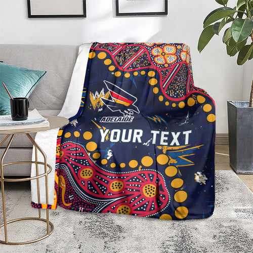 Personalized Adelaide Blanket Aboriginal Pattern with Graffiti Style