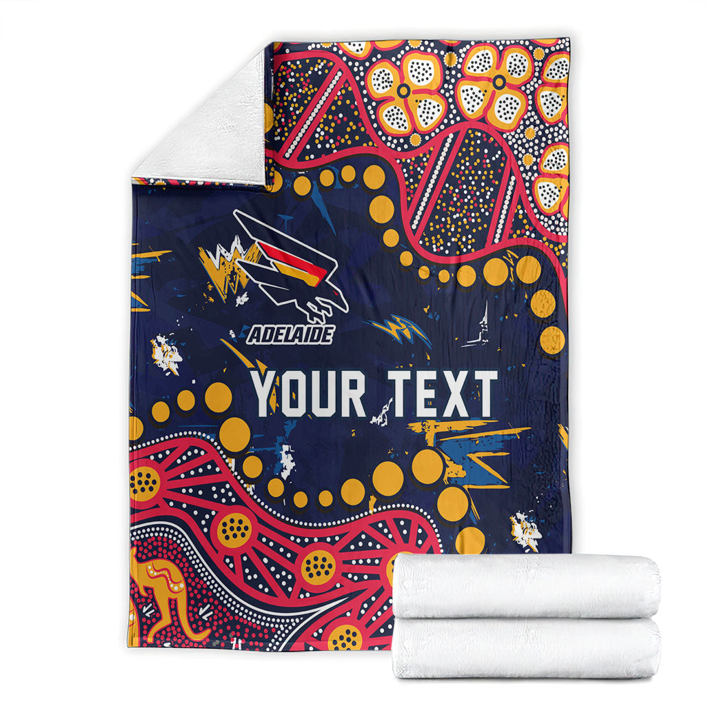 Personalized Adelaide Blanket Aboriginal Pattern with Graffiti Style