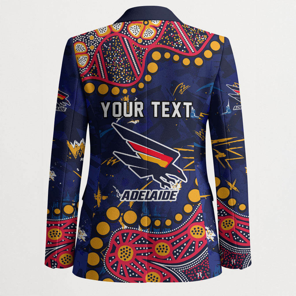 Personalized Adelaide Blazer Aboriginal Pattern with Graffiti Style