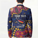 Personalized Adelaide Blazer Aboriginal Pattern with Graffiti Style